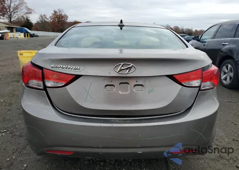 2013 Hyundai Elantra Gls из США, поврежденный, VIN 5NPDH4AE7DH355560